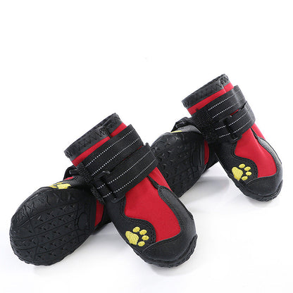 Outdoor Low Top Waterproof Dog Shoes for Walking and Hiking