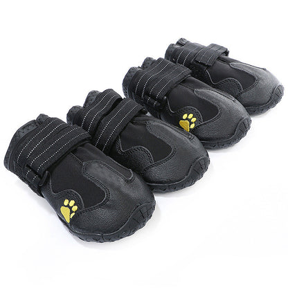 Outdoor Low Top Waterproof Dog Shoes for Walking and Hiking