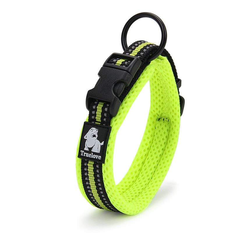 BreathEasy AntiChoke Reflective Dog Collar for Small to Large Dogs - Charismatic Critters