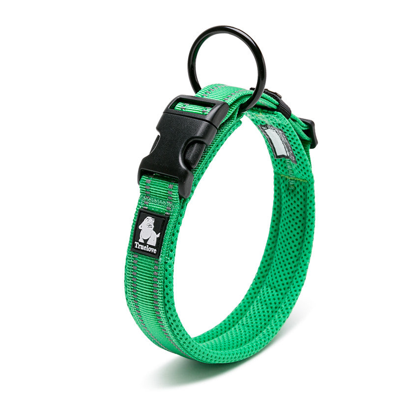 BreathEasy AntiChoke Reflective Dog Collar for Small to Large Dogs - Charismatic Critters