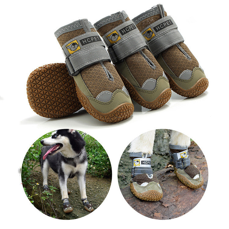 Summer Breathable Dog Shoes for Walking and Hot Pavement, Charismatic Critters