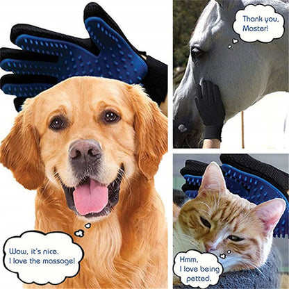 Pet Hair Removal Brush Glove for Dogs and Cats - Charismatic Critters