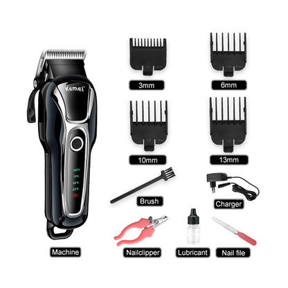 Rechargeable Pet Electric Hair Trimmer and Fader Set for Dogs and Cats - Charismatic Critters