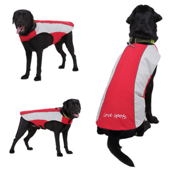 Reflective Cotton Dog Vest for Large Dogs, Charismatic Critters