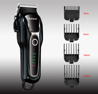 Rechargeable Pet Electric Hair Trimmer and Fader Set for Dogs and Cats