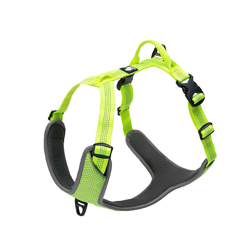 SafeStride No Pull Reflective Dog Harness with Handle