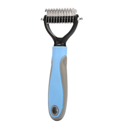 Stainless Steel Double-sided Pet Brush Hair Removal Comb - Charismatic Critters