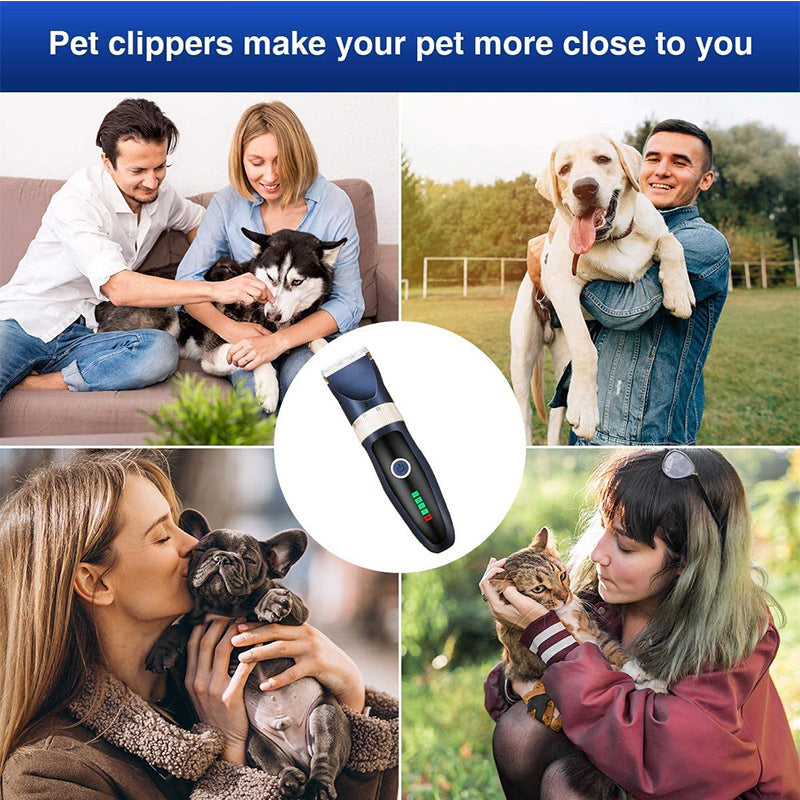 Professional Pet Grooming Clipper Set Hair Trimmer for Dogs and Cats