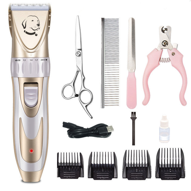 Professional Electric Pet Shaver with Ceramic Blade for Dogs and Cats
