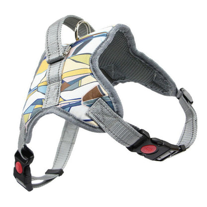 Reflective Padded Back Dog Harness with Handle - Charismatic Critters