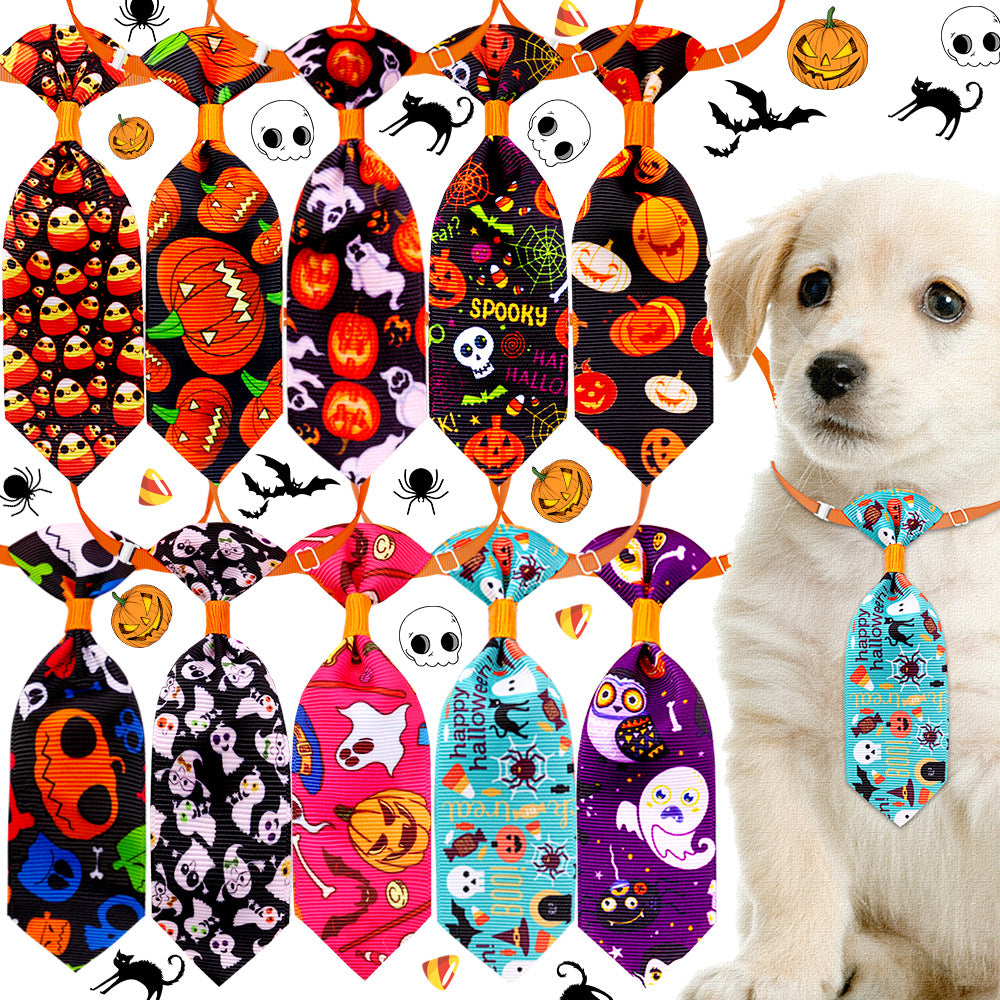 Pet Halloween Series of Neckties for Dogs or Cats, Charismatic Critters